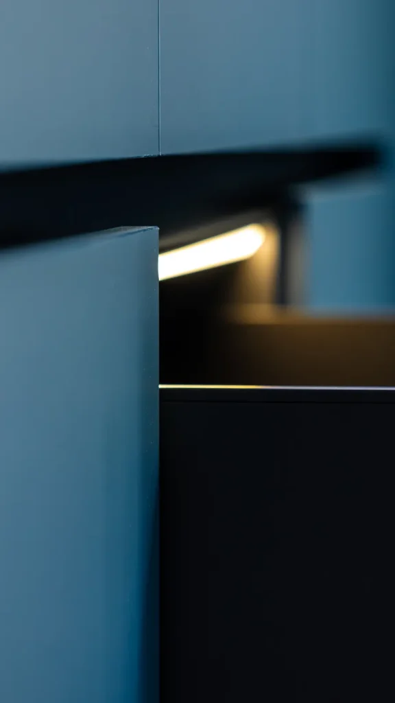 Detalle de mueble de melamina